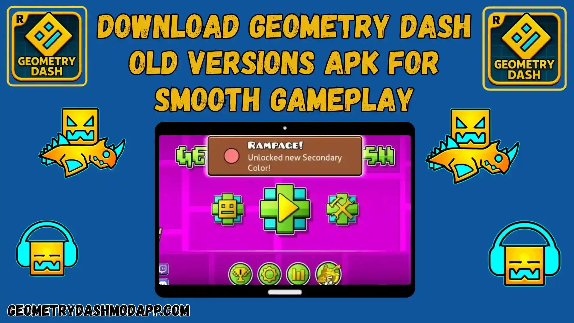 Geometry Dash Old Versions 1 Geometry Dash old versions APK download guide